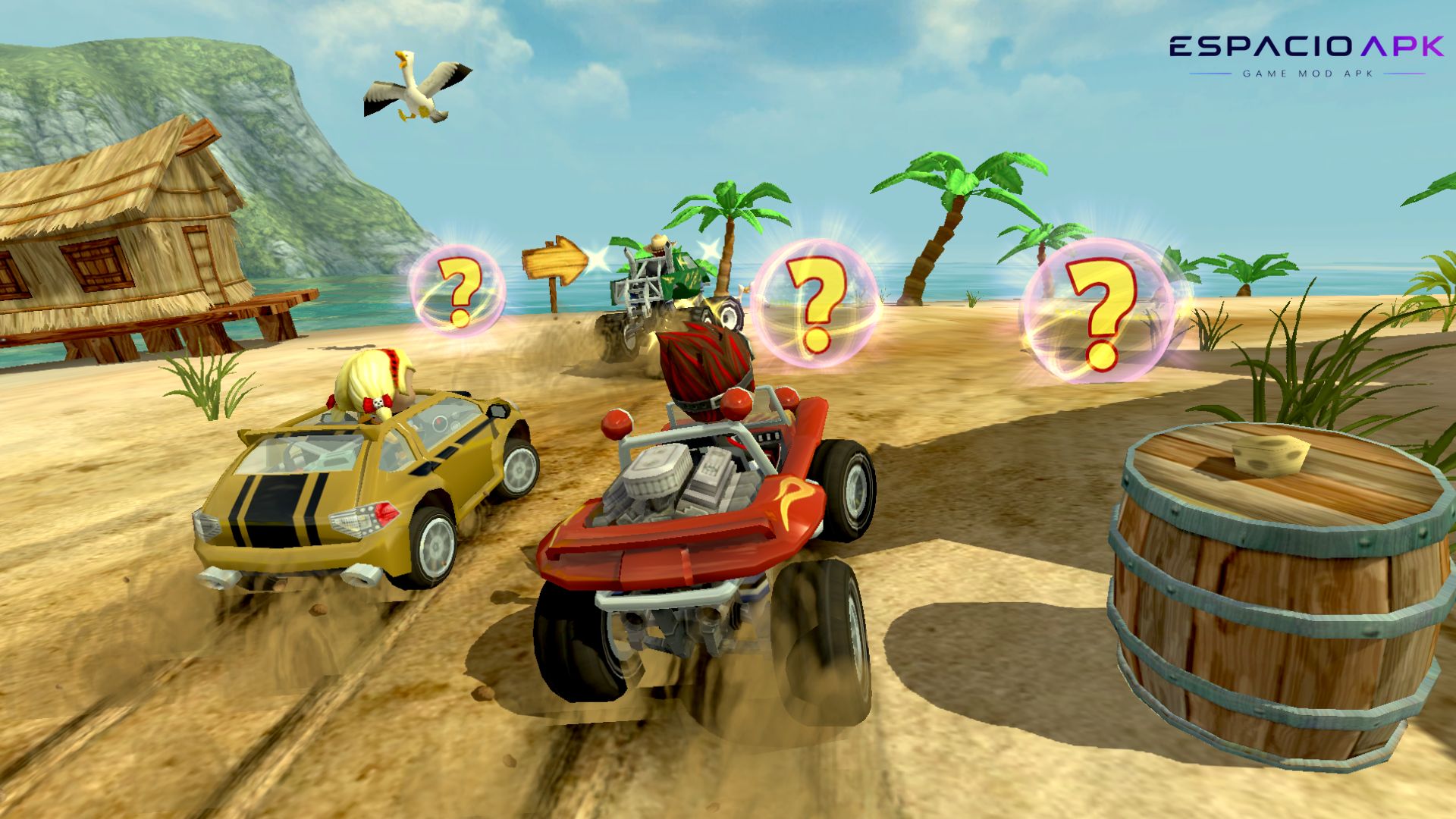 Pengalaman Bermain Beach Buggy Racing MOD APK