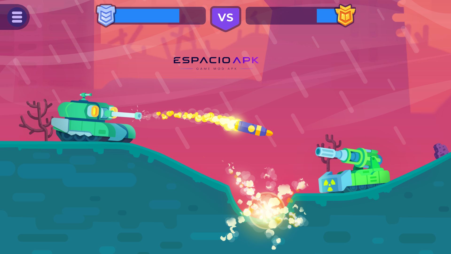 Tank Stars MOD APK Unlimited Coins & Gems Terbaru